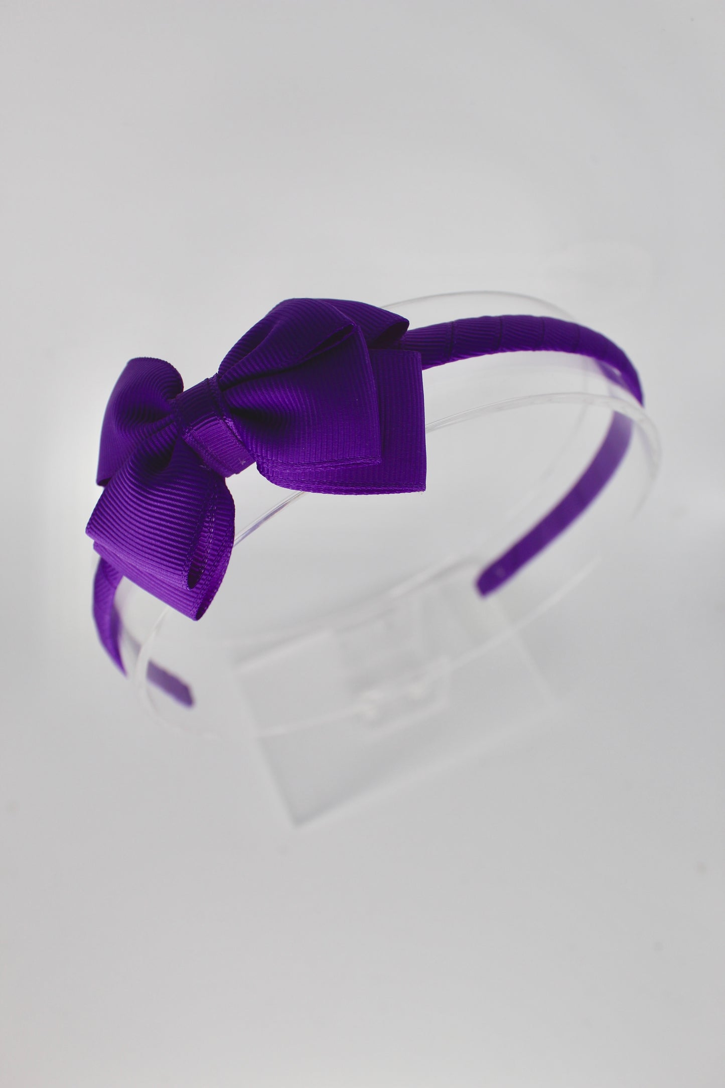 Bow Hair Band - Purple