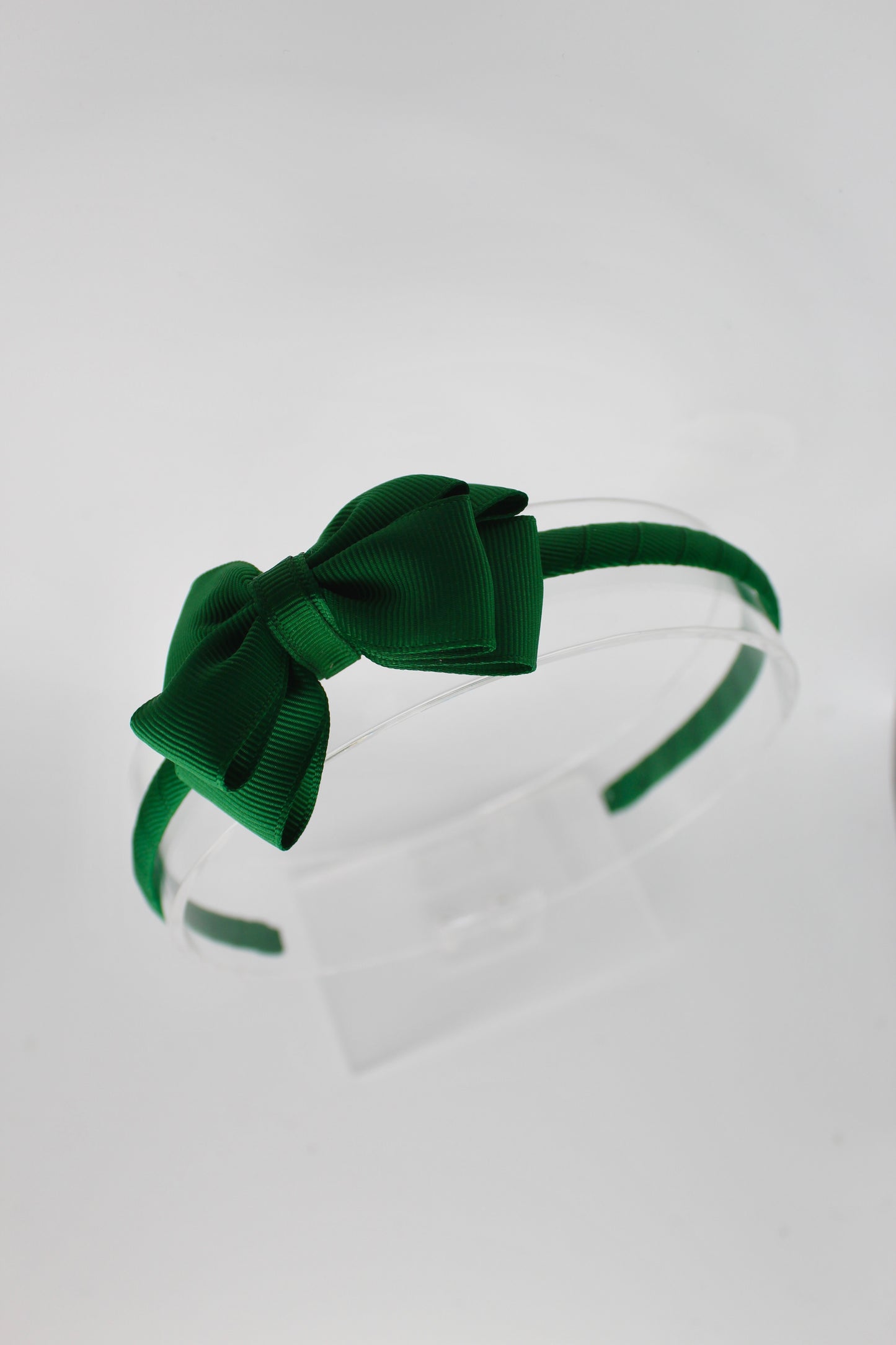 Bow Hair Band - Forest Green