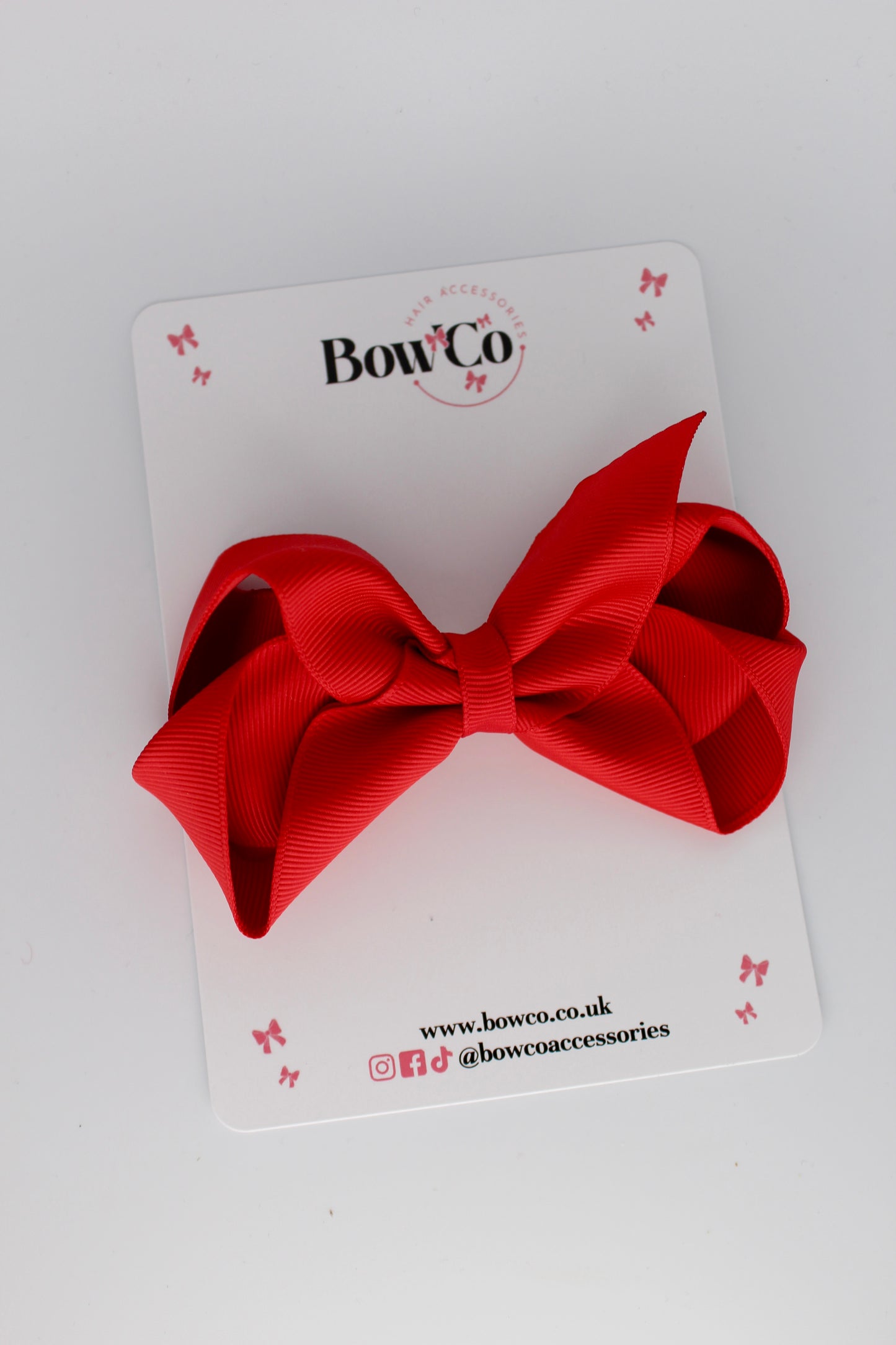 Loop Bow - Clip - Red