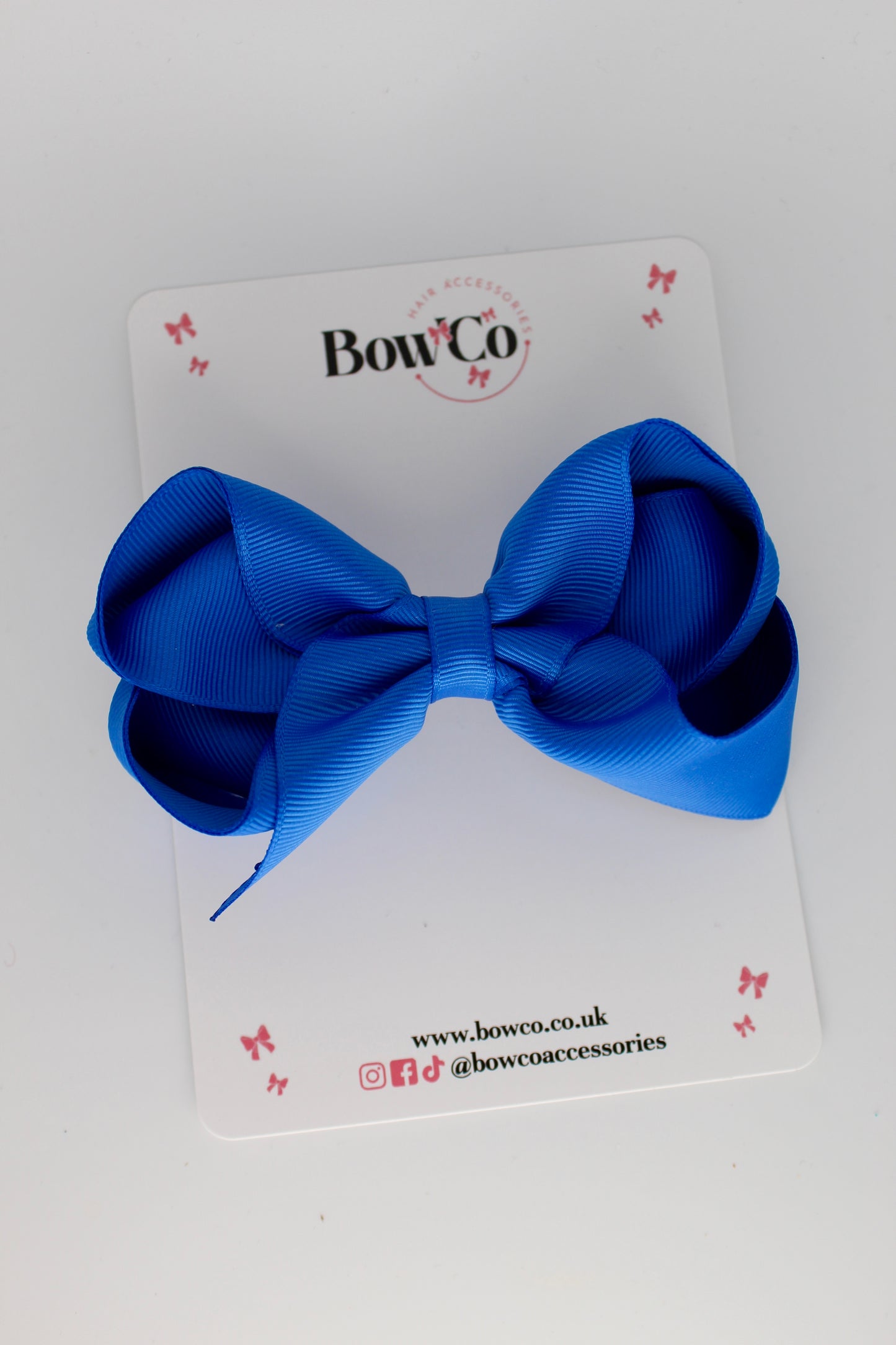 Loop Bow - Clip - Royal Blue