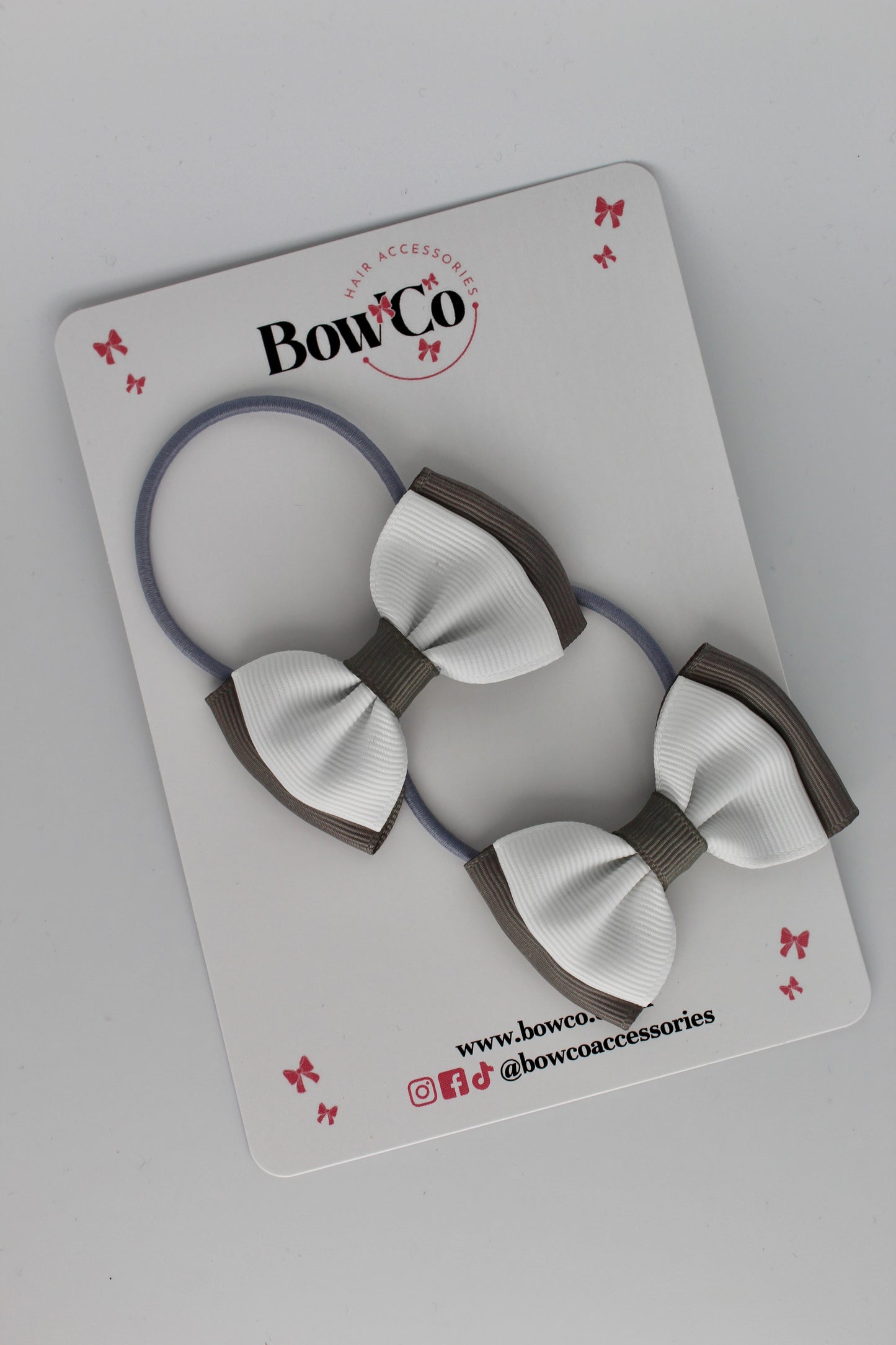 Metal Grey and White Double Lapel S/M