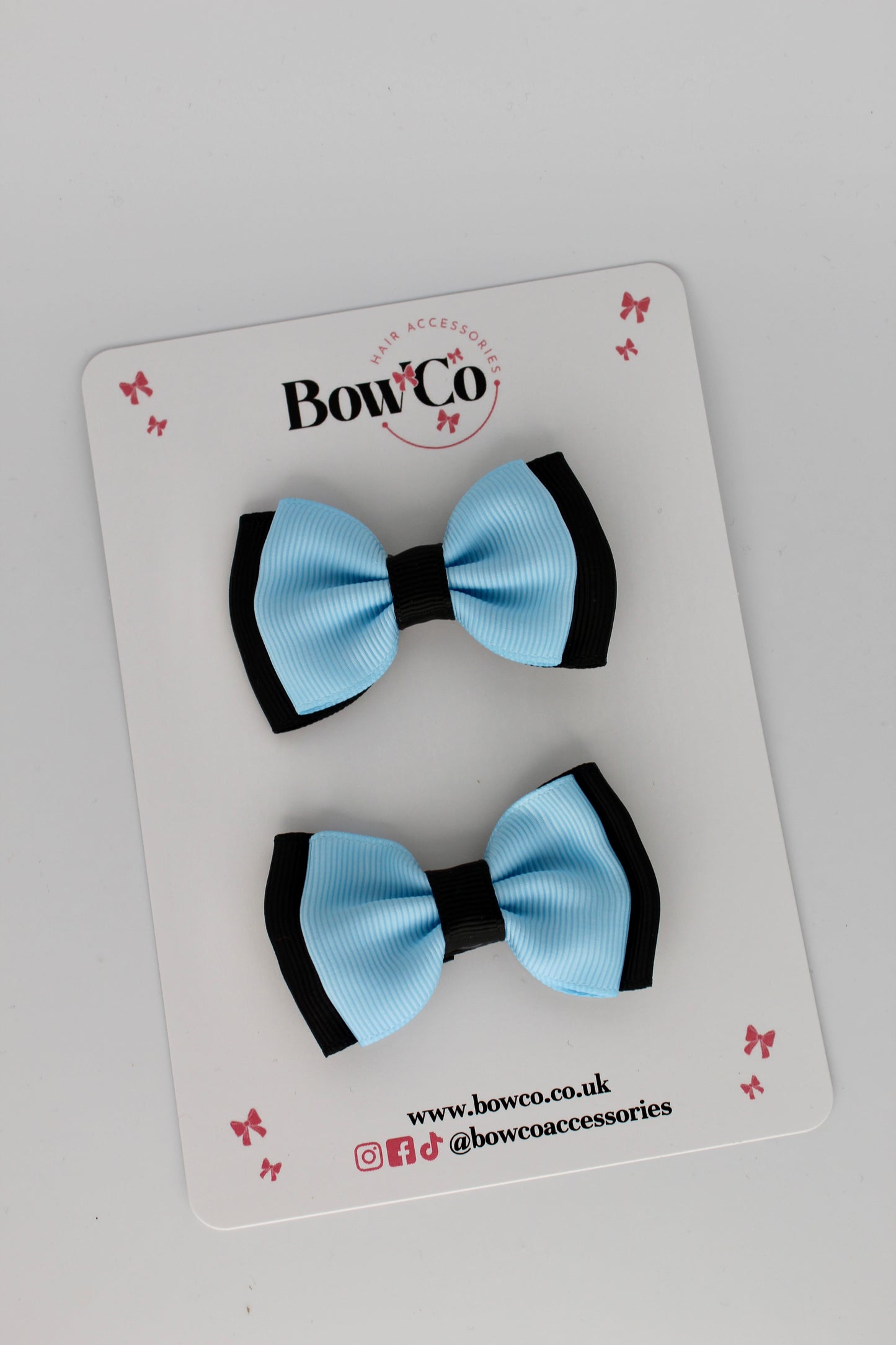 Black and Blue Topaz Double Lapel S/M