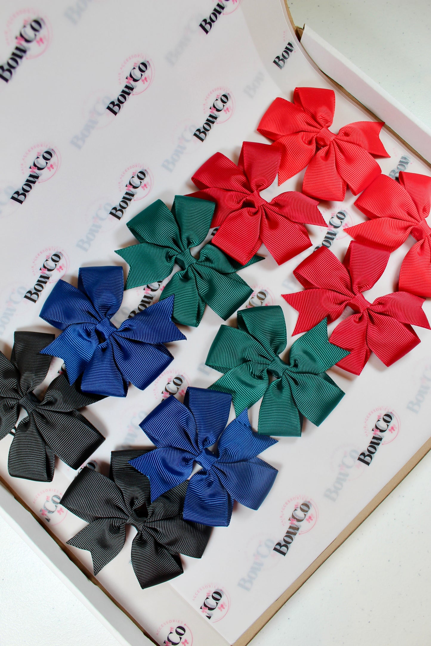 Pinwheel Bow Set - 10 Bows
