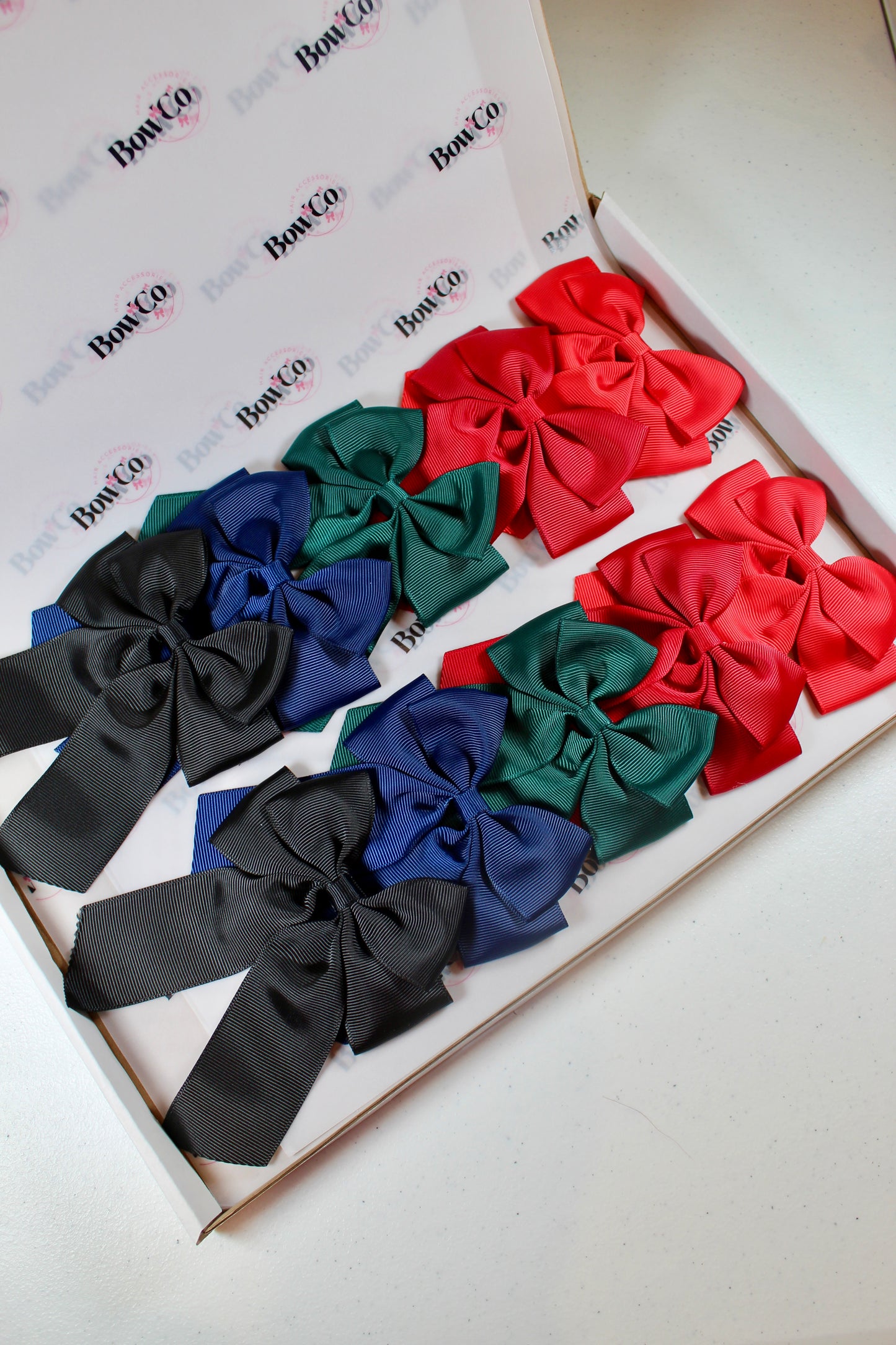 Autumn/Winter Double Layer Bow Set - 10 Bows