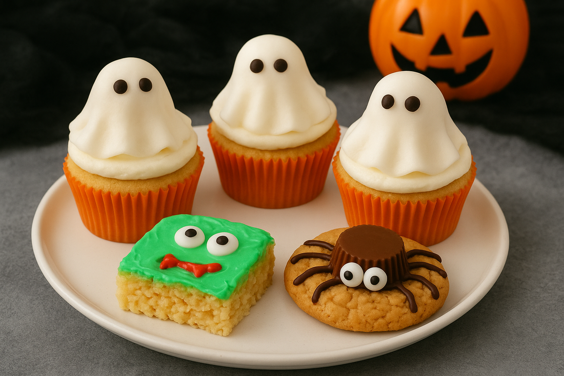 Spook-tacular Halloween Bake Ideas for Kids 🍰👻 Perfect for a fun half-term activity with the little ghouls and goblins in the house!