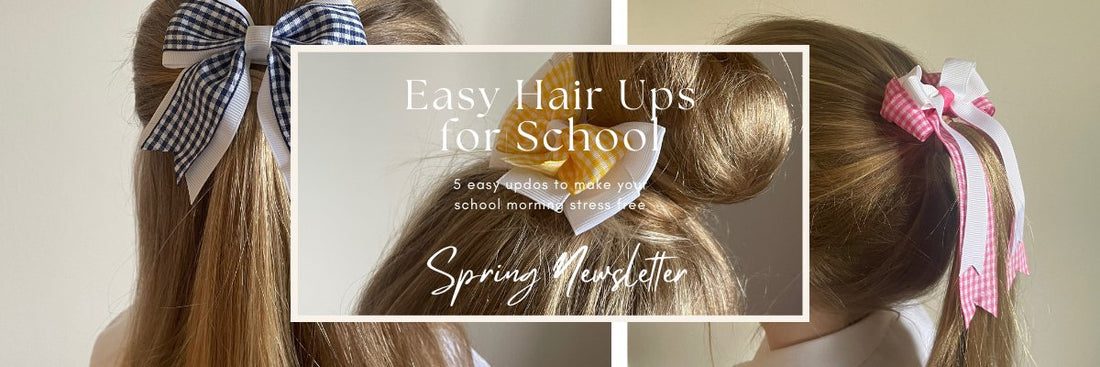 Hairstyles for School: Quick Tips for Using School Hair Bows - BowCo Hair Accessories