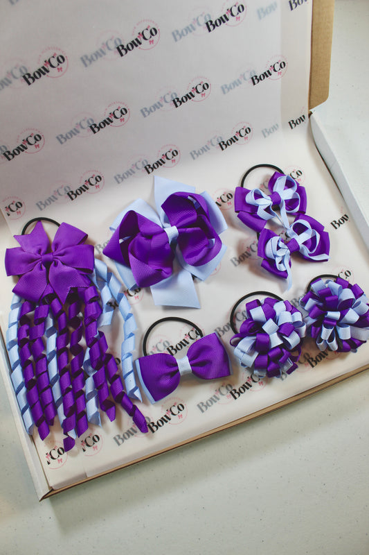 Outlet - School Bundle - Purple and Bluebell