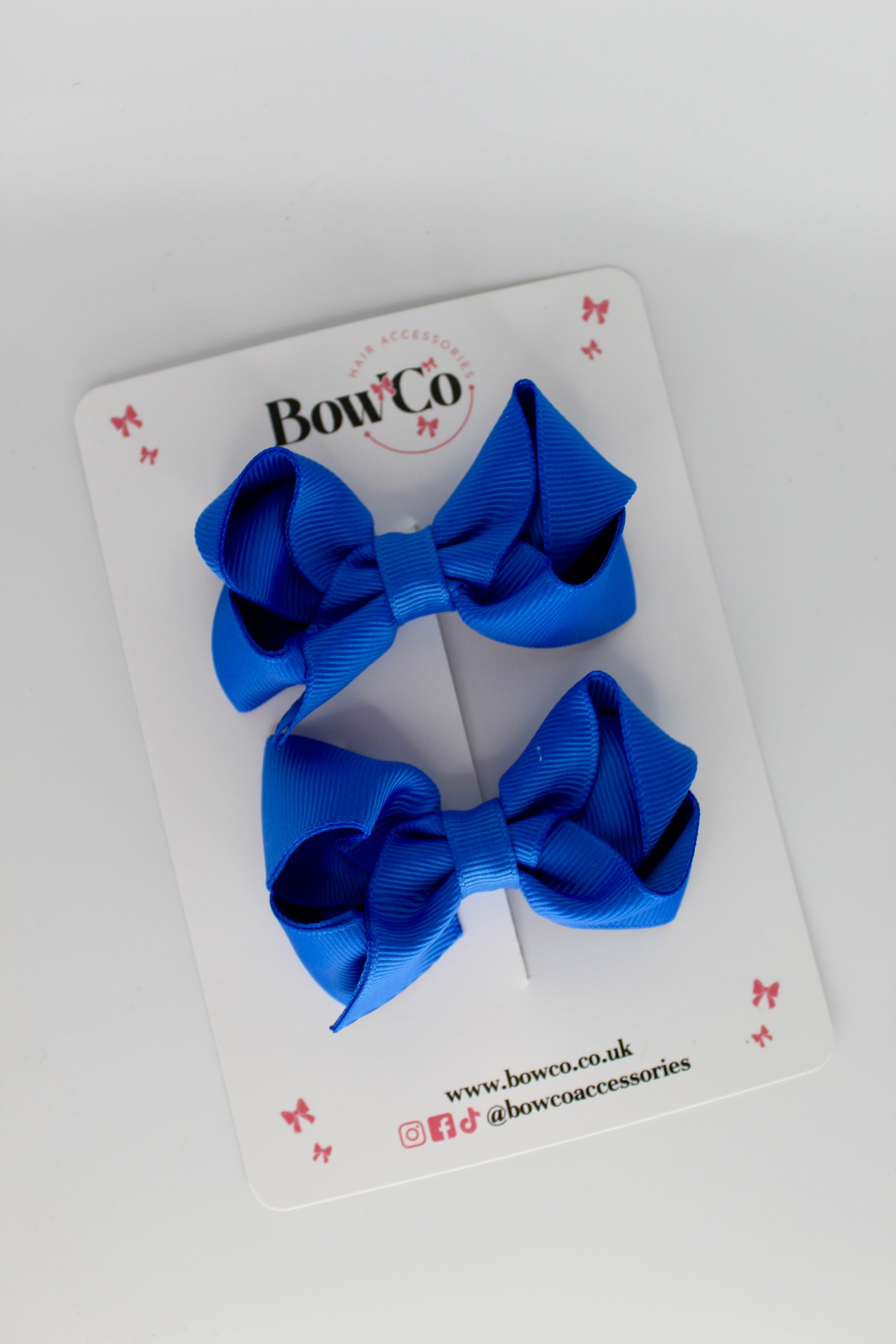 Loop Bow Set - Clip - Royal Blue