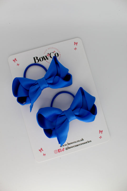 Loop Bow Set - Elastic - Royal Blue
