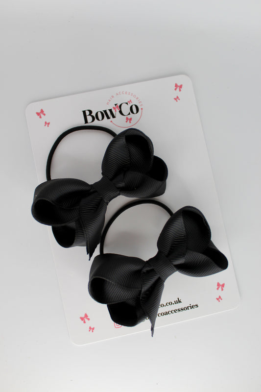 Loop Bow Set - Elastic - Black