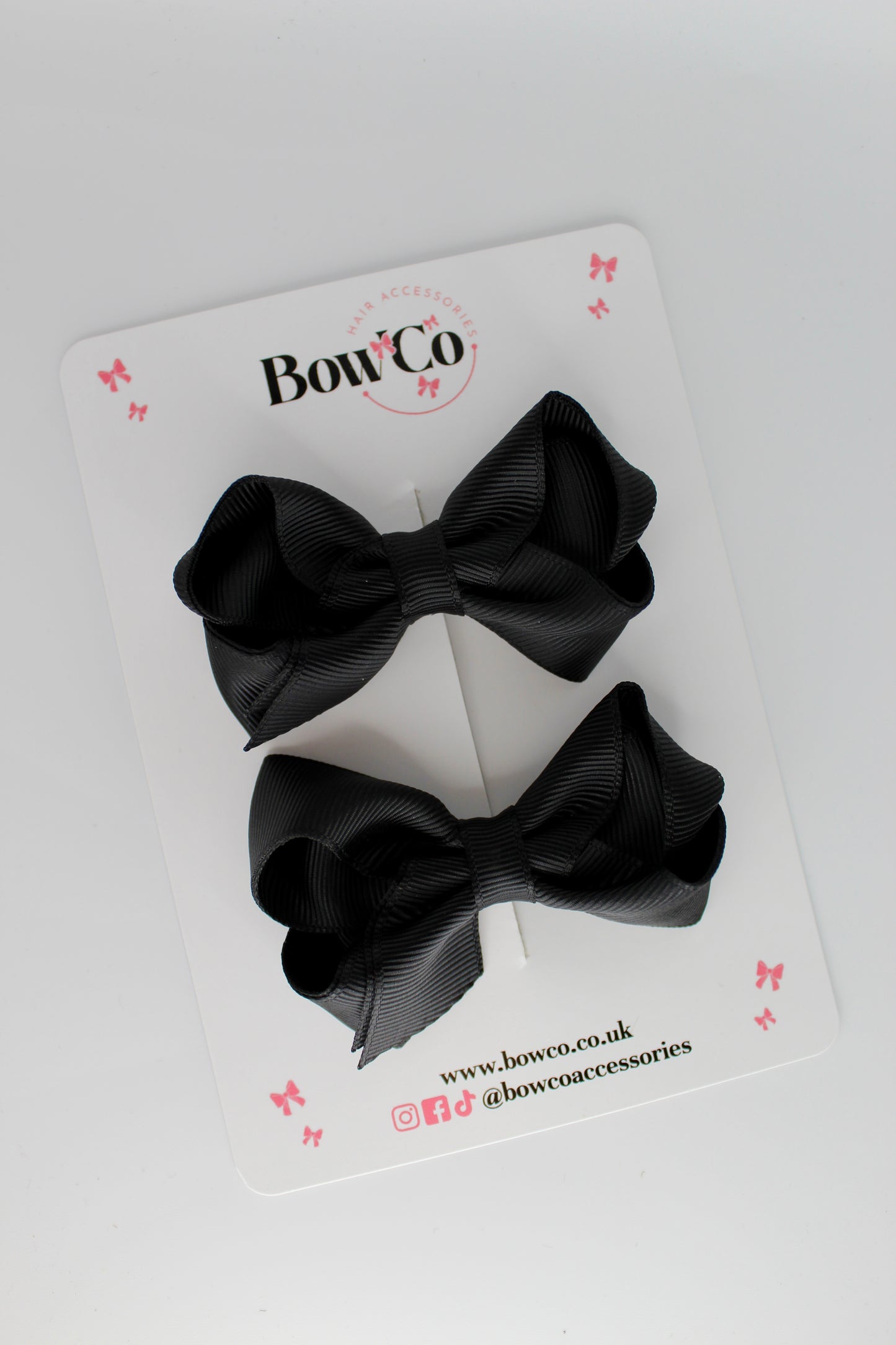 Loop Bow Set - Clip - Black
