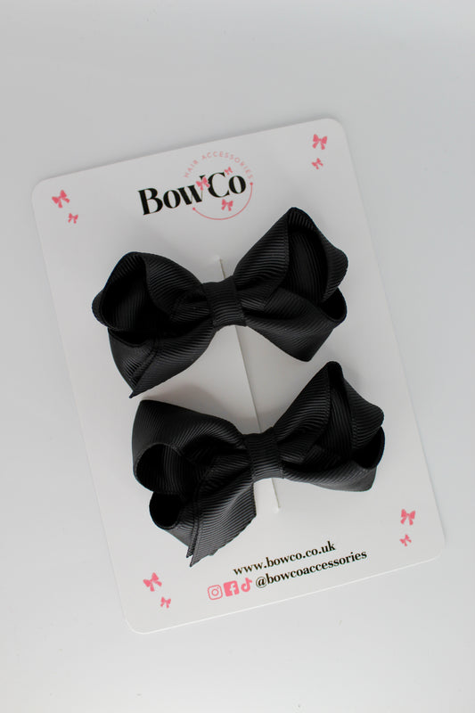 Loop Bow Set - Clip - Black