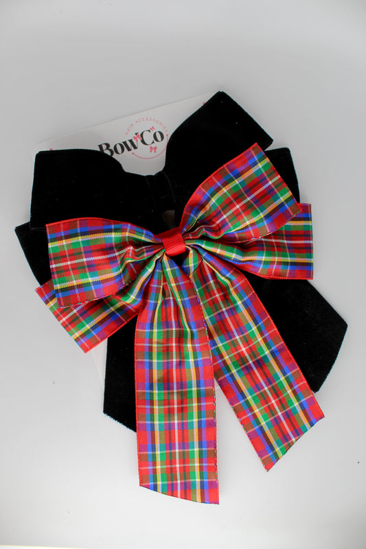 Double Christmas Bow Set
