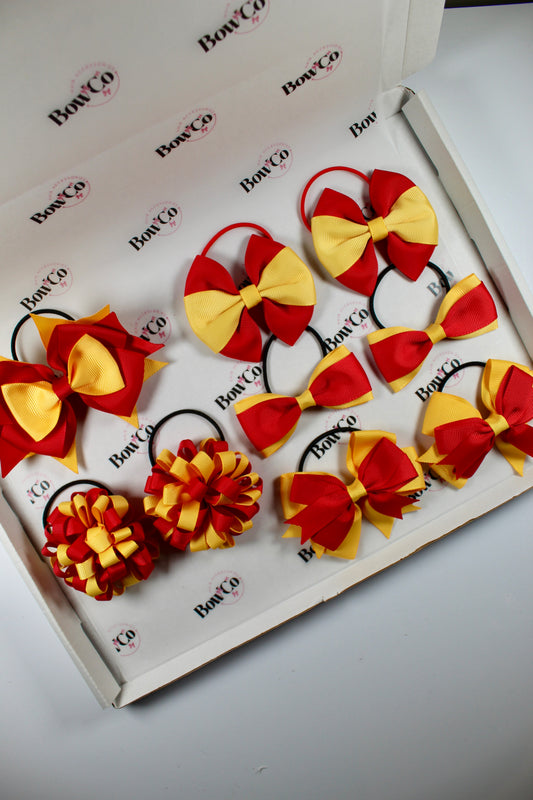 Outlet - School Bundle - Red and Yellow Gold