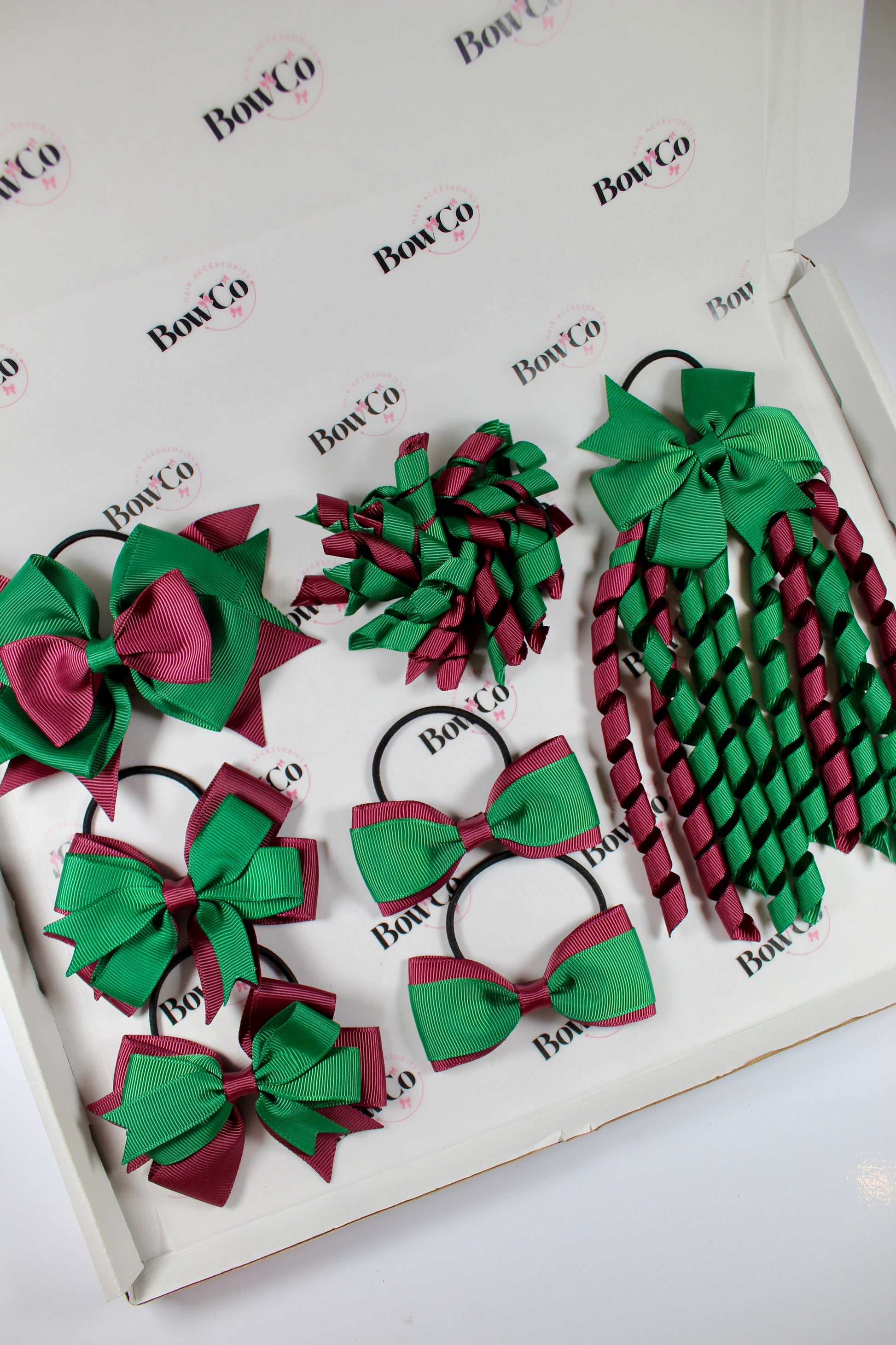 Outlet - School Bundle - Burgundy and Green