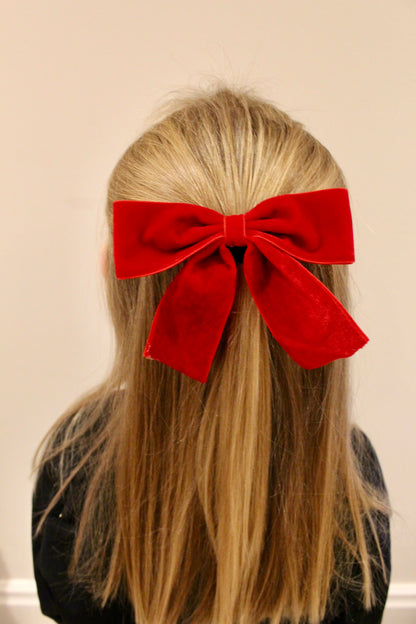 Trio of Bows - Red, Black and Tartan
